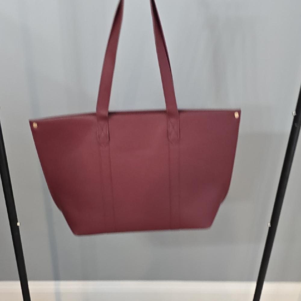 Thirty-One Burgundy SIGNATURE Tote Bag